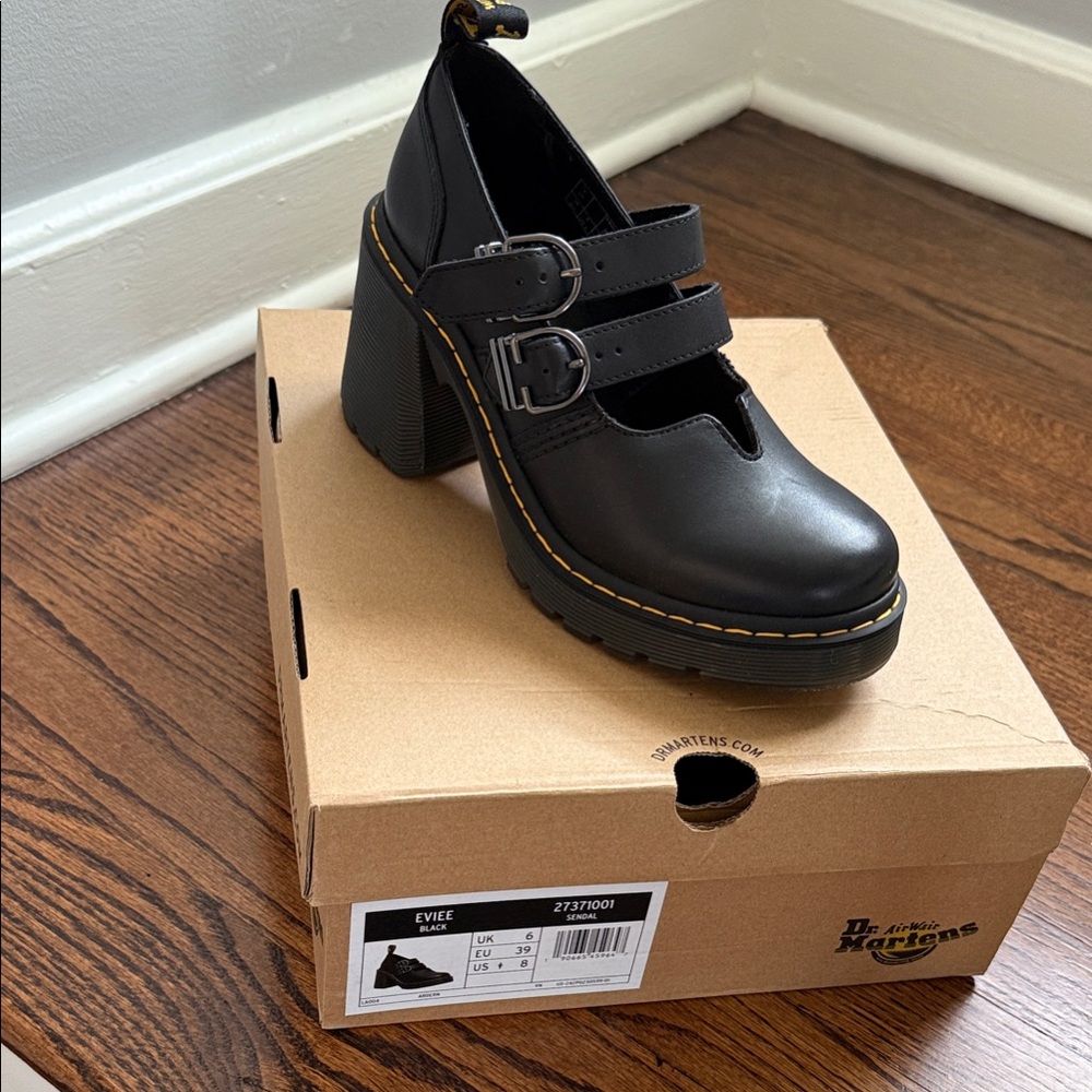 EVIE Black Dr Martens Women's  shoes Boots